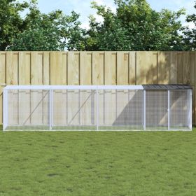Chicken Cage Anthracite Galvanized steel 158.7 x 38.6 x 35.4 in