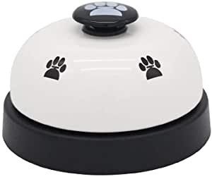 Pet Training Bell Clicker with Non Skid Base, Pet Potty Training Clock, Communication Tool Cat Interactive Device (Color: BLACK)